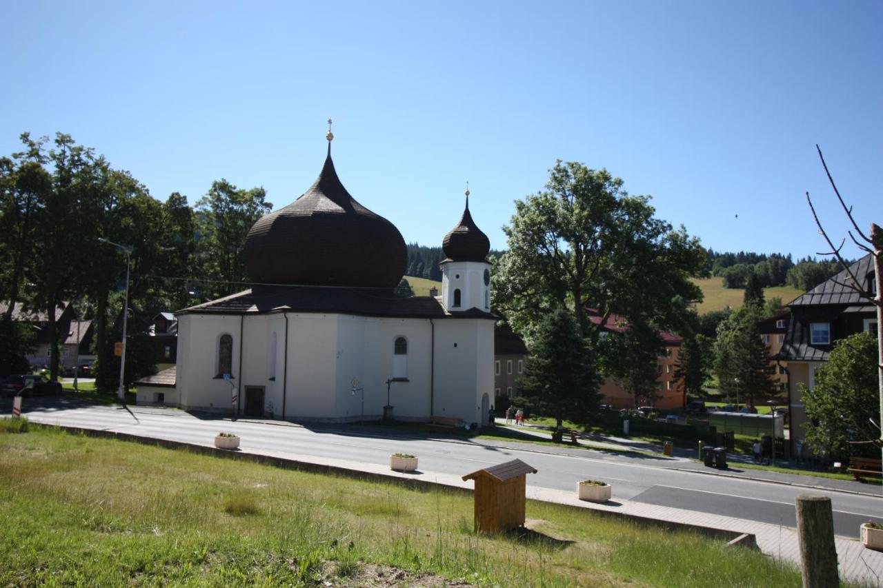 Ferienwohnung Rezidence Sumava Železná Ruda Exterior foto