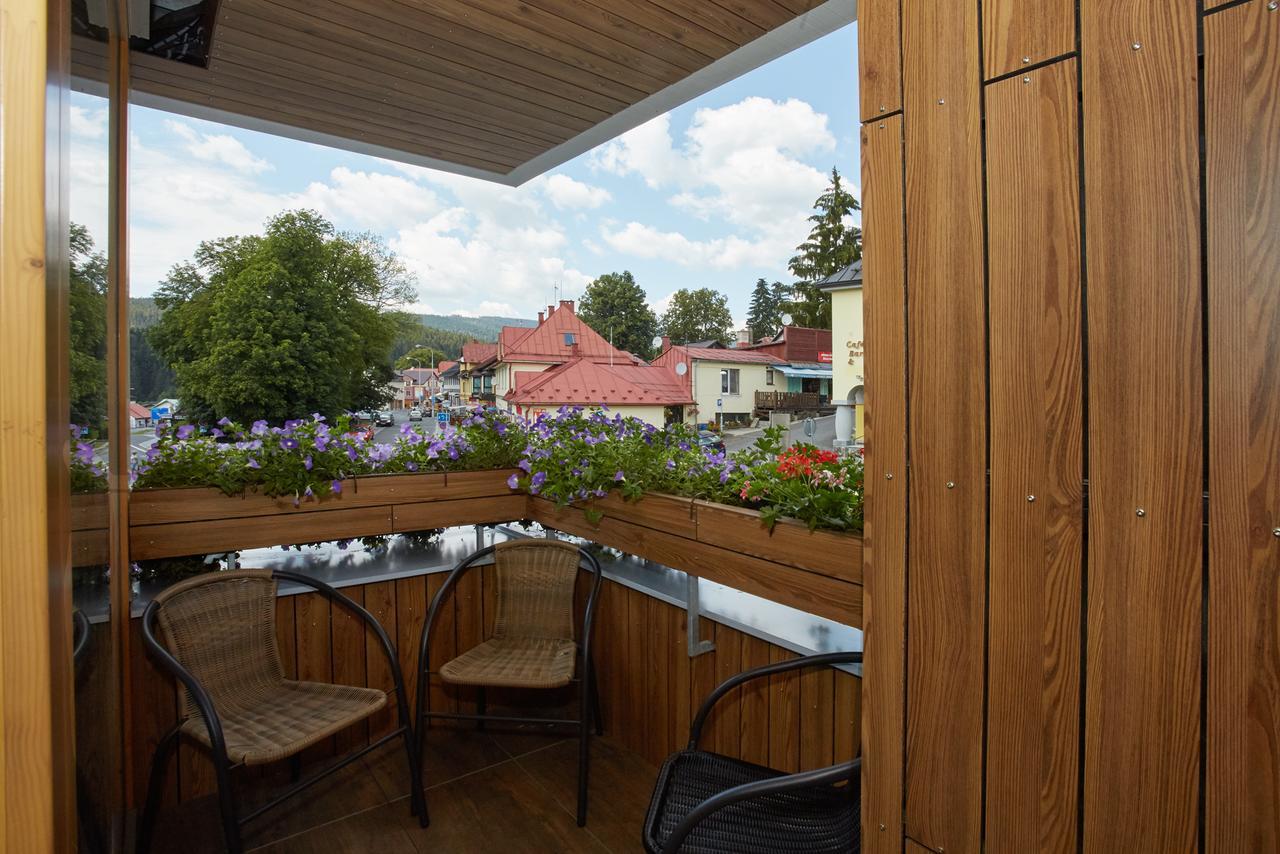 Ferienwohnung Rezidence Sumava Železná Ruda Exterior foto