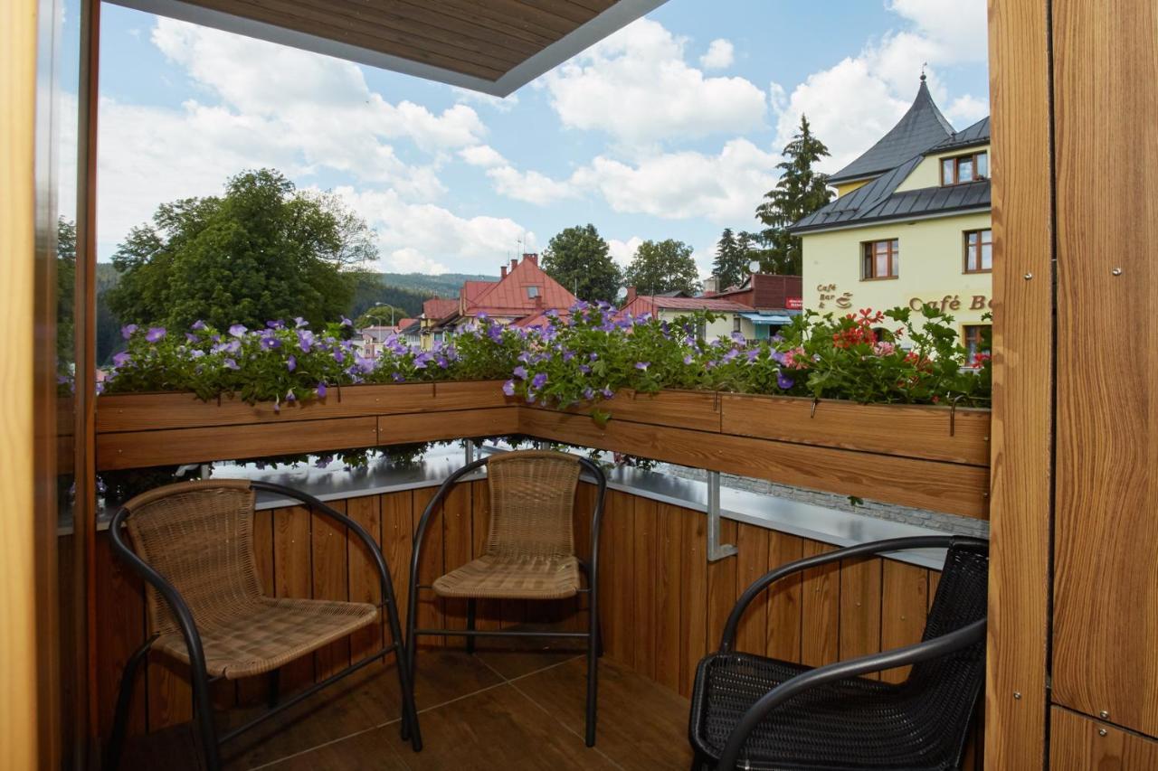 Ferienwohnung Rezidence Sumava Železná Ruda Exterior foto