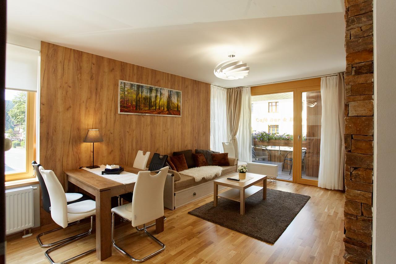 Ferienwohnung Rezidence Sumava Železná Ruda Exterior foto